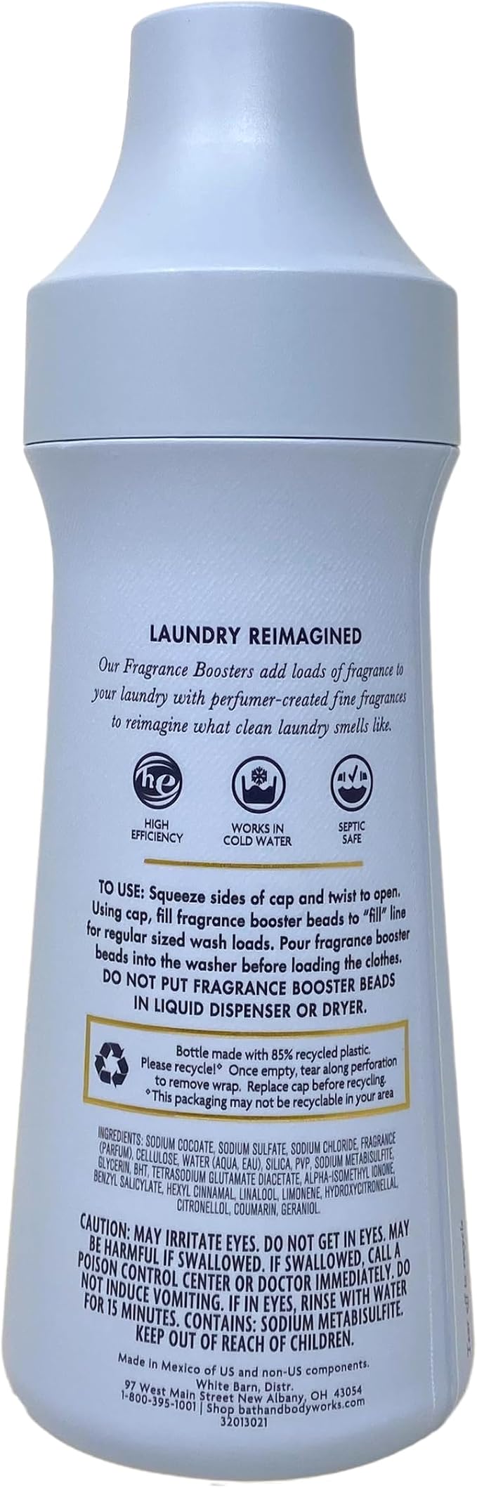 Bath & Body Works Sundrenched Linen 2 Pack Fabric Care Fragrance Booster Set with a Natural Oats Bar Soap