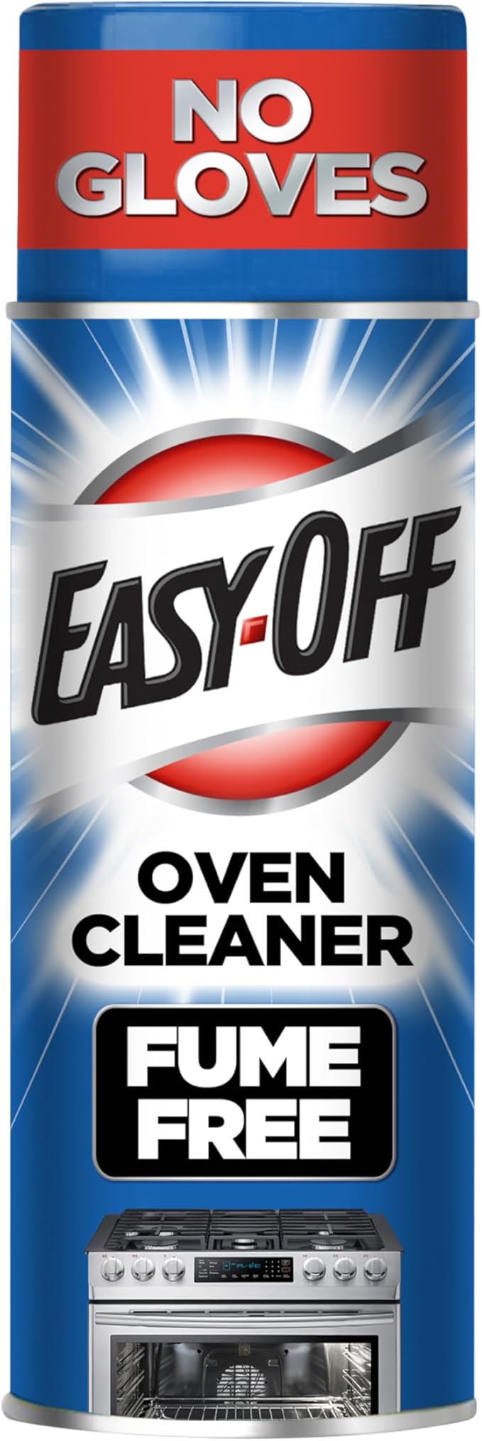 Easy-Off Fume Free Oven Cleaner Foam, Removes Grease & Burned-On Food, For Ovens, Air Fryers & More 14.5oz