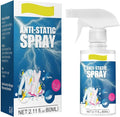 60 ml Anti-Static Spray, Anti-Static Remover for Clothes, Textiles, Hair, Gentle Fabric Softener Spray, 1 Piece Odour Eliminator, Easy to Carry, Home Office
