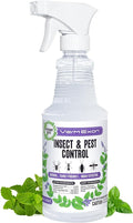 Peppermint Oil Insect & Pest Control Spray – 16oz Natural Plant-Based Bug Killer for Spiders, Ants, Flies, and Other Insects, Safe for Home & Kitchen Use