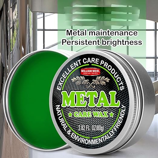 Generic Metal Polishing Paste - Cream 80g | Safe Rust Removal, Stainless Steel Mirror Care, Multipurpose Cleaner Restorer for Pot Utensils