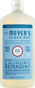 MRS. MEYER'S CLEAN DAY Ultra Concentrated Laundry Detergent, Rain Water Scent, 24.3 fl oz