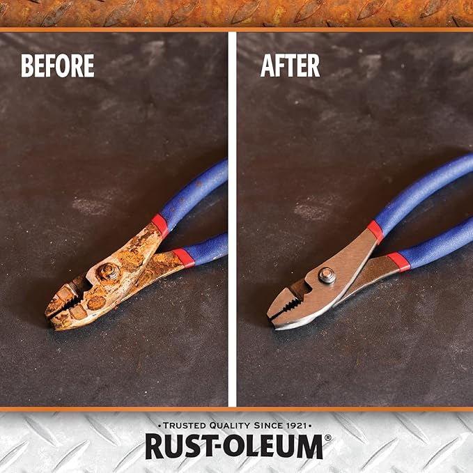 Rust-Oleum Rust Dissolver Soak & Bath | Heavy-Duty Corrosion Remover for Metal Tools, Cars, Bikes, Grills, Bolts, Firearms & More | Gallon