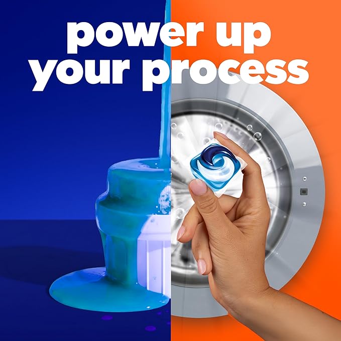 Tide 4-in-1 Ultra Oxi PODS Laundry Detergent Pacs, 85 Count, HE Compatible, Built in Pre-treater for Stains