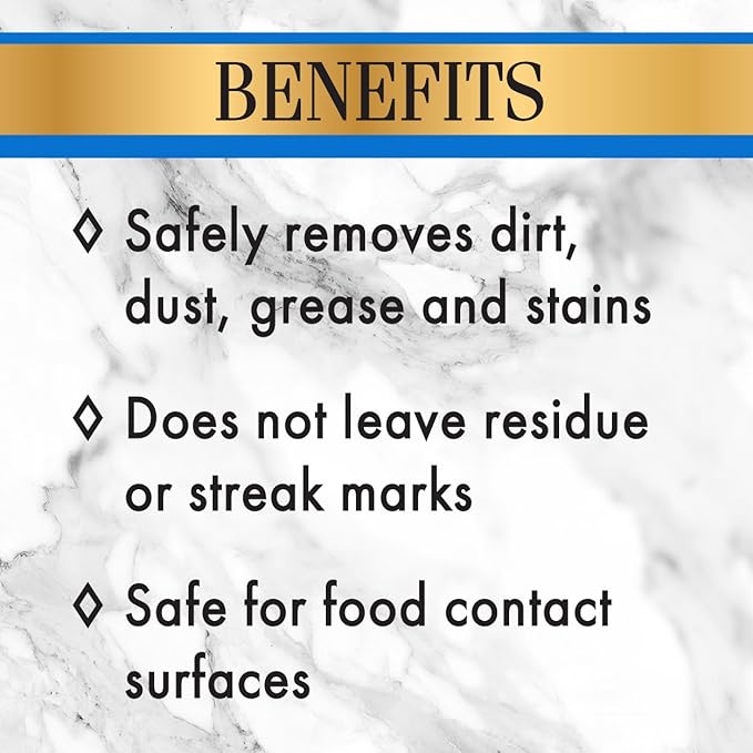 Stone Care International Granite Cleaner - 32 Fluid Ounces Granite & Stone Tile Travertine Limestone Slate Clean