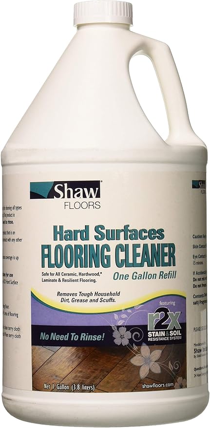 Shaw Floors R2X Green Hard Surface Flooring Cleaner Ready To Use No Need To Rinse Refill