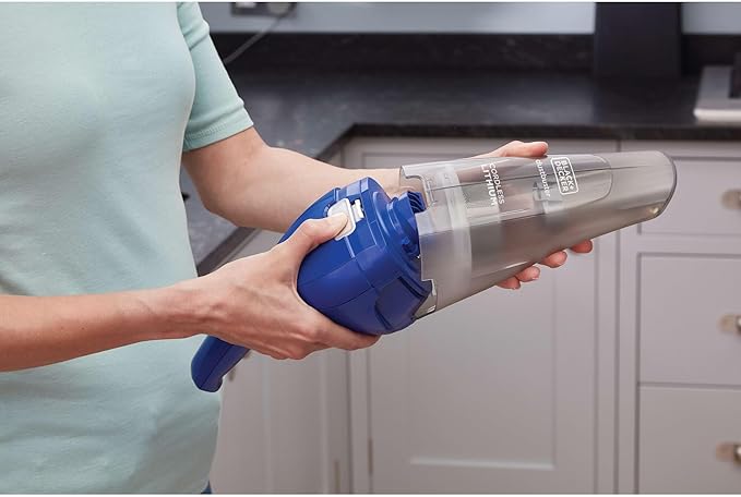 BLACK+DECKER DUSTBUSTER QuickClean Cordless Handheld Vacuum, Home and Car Vacuum with Charger (HNVC115J22)