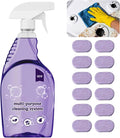 Multi-Purpose Cleaning System,Clean Spray Cleaner For Ovens,Spray Oven Cleaner,Multi-Surface Cleaners With Concentrated Cleaning Tablets,Sided Cleaning Agent Suitable For Households