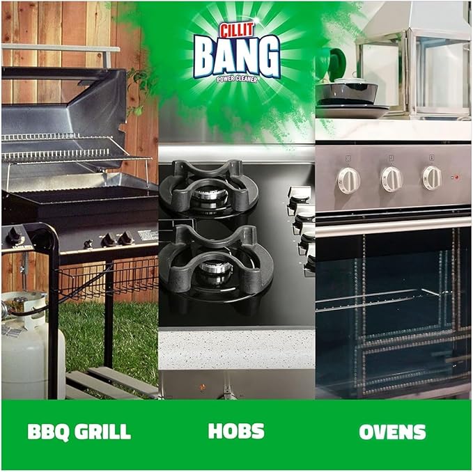 Cillit Bang Burnt On Degreaser l Removes Food Stains, Dirt & Grease l Size: 750ml (1 x 750ml)