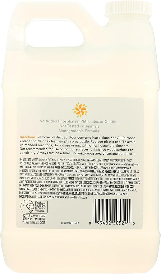 365 by Whole Foods Market Citrus All Purpose Cleaner, 64 FZ