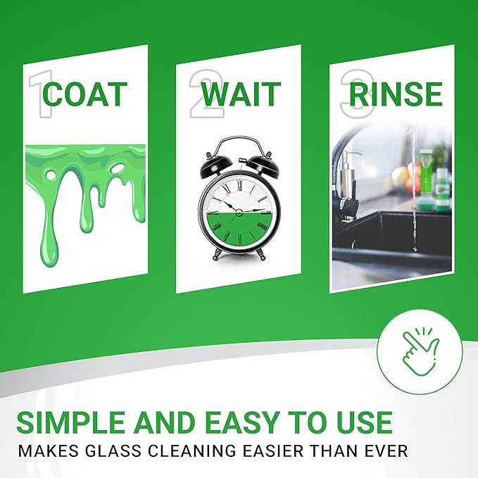 KLEAR Kryptonite Multipurpose Glass Cleaner | Powerful Cleaning Combo | Glass Friendly Glass Cleaner| 22 oz