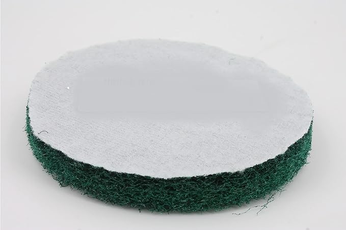 33 Pack Drill Brush Set Power Scrubber Scouring Pads Household Cleaning Kit with Hook and Loop Backing Pad Holder Includes Drill Attachment, 3 Different Stiffness Household Cleaning Pads for Drill