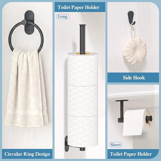 Over the Toilet Storage Cabinet with Mobile Bathroom Storage Cabinet & 3 Adjustable Shelves, Bathroom Storage Cabinet Over Toilet with 4 Section Drawers for Bathroom and Laundry Room, White