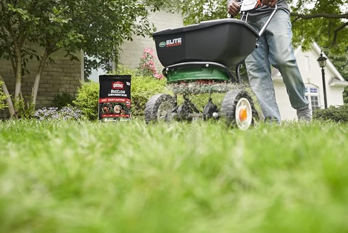 Ortho BugClear Lawn Insect Killer1: Treats up to 16,500 sq. ft., Protect Your Yard & Garden Against Ants, Spiders, Ticks, Armyworms, Fleas & Grubs, 10 lbs. (Pack of 2)