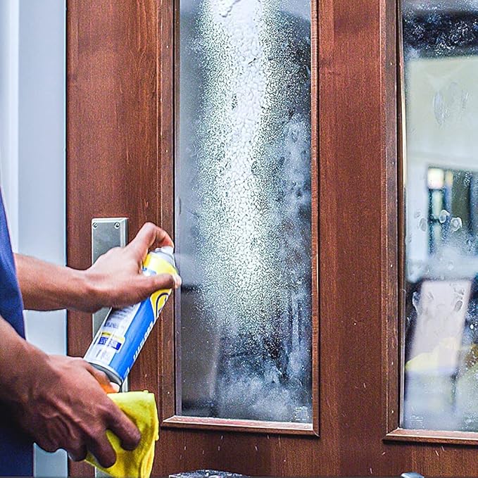 Zep Foaming Glass Cleaner - 19 oz (Case of 12) ZUFGC19 - Streak-Free Professional Grade Formula that Dissolves Dirt, Fingerprints and Grime on Glass, Mirrors, Windows and Plexiglas in Home, Business,