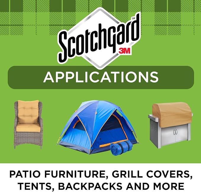 Scotchgard Heavy Duty Water Shield, Repels Water, Ideal for Outerwear, Tents, Backpacks, Canvas, Polyester and Nylon, 63 Ounces