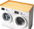 Gashell Washer Dryer Countertop, 27.5" x 54" Bamboo Washer and Dryer Countertop for Laundry Room Organization(Natural)