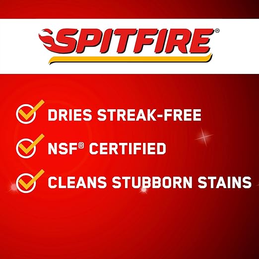 Spitfire CBD540045 Professional All Purpose Liquid Power Cleaner, Heavy Duty Degreaser Removes Resin, Paint, Oil, Ink, Gum, Pine Scent, Ready-to-Use Refill, 1-Gallon