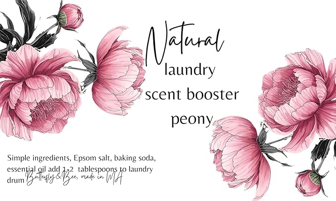 Laundry Brightener Scent Booster Natural Fabric Softener No Artificial Fragrances Zero Waste Simple Ingredients Essential Oil Blend