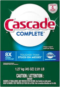 Cascade Complete Dawn Fresh Scent Dishwasher Detergent Powder, 45 Ounce