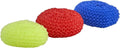 Nylon Scouring Pads-Dish Scrubber, for Dishes, Pots, and Stoves, Durable Mesh Scourers, for Tough Cleaning. Nylon Dish Scrubbers, Pack of 3, Assorted Colors (Superio)
