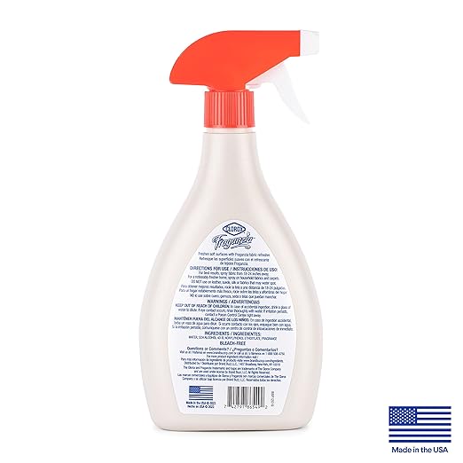 Clorox Fraganzia Refresher Spray, Hawaiian Escape Scent - Multi-Use Fabric & Linen Freshener Spray - Odor Eliminator for Home, Upholstery, Bedding, Curtains, Room, 22 Fl Oz