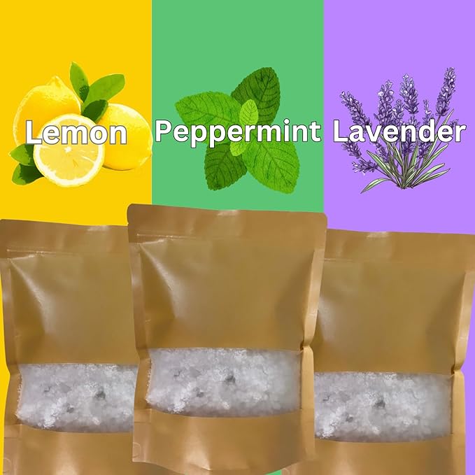 Fabric Softener Crystals, Freshens and Softens Fabrics, 3 Pleasant Scent (Lavender, 50 oz Refil Pouch)