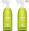 Method All-Purpose Cleaner Spray, Lime + Sea Salt, Plant-Based and Biodegradable Formula Perfect for Most Counters, Tiles, Stone, and More, 28 oz Spray Bottles, (Pack of 2)