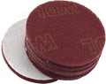 Utoolmart 5 Inch Scrubber Scouring Pads Scuffing Disc Hoop and Loop Surface Conditioning Disc Red 6Pcs