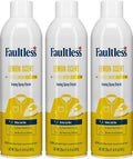 Faultless Lemon Laundry Starch - Lemon Scented Spray Starch 20 oz Cans for Smooth Iron Glide on Clothes & Fabric - Easy Iron Glide, No Residue (Pack of 3)