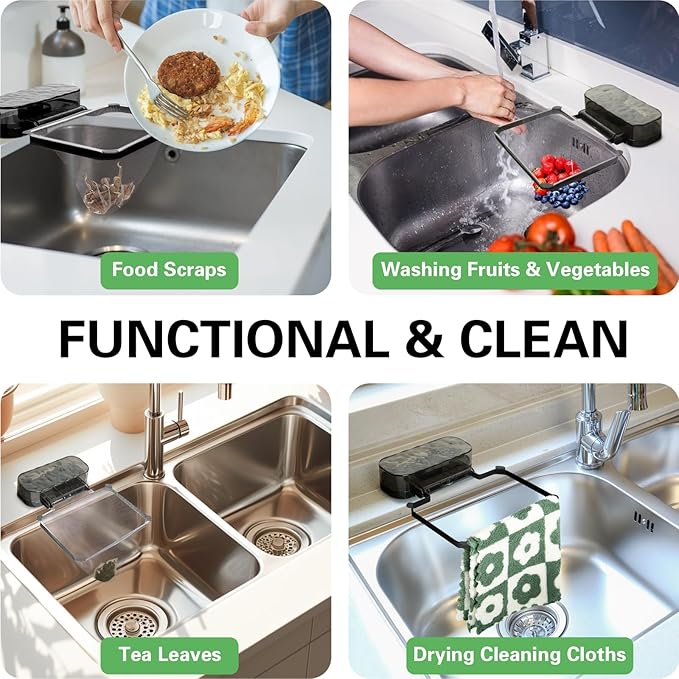 24 PCS Dishwasher Cleaner and Deodorizer Tablets, with Sink Drain Filter Basket, Deep Cleaning Formula Tablets for Removing Limescale, Odor, Smell, Hard Water Residue(Lemon-Scented)