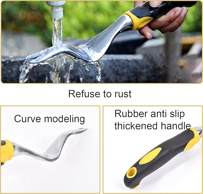 Hand Weed Puller Tool,Manual Weeding Tool for Garden, Garden Tools for Gardening，Weed Removal and Farmland Transplantation Tool，Gardening Gifts for Women Men