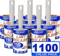BAILALIBO Lint Rollers for Pet Hair Extra Sticky, 1100 Sheets Mega Value Set, Lint Remover for Clothes, Couch, Carpet, Dog & Cat, Furniture, Mini Travel Refills, for Daily Cleaning Tool