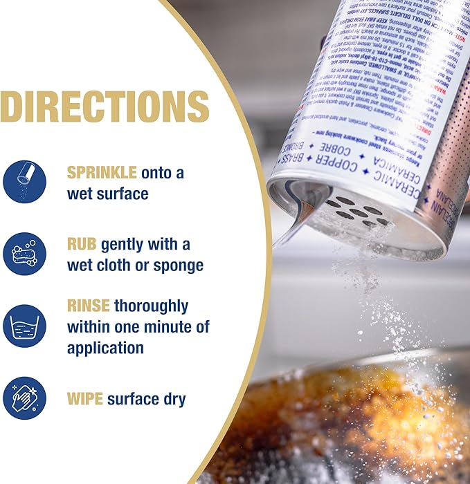 Bar Keepers Friend Cooktop Cleaner (13 oz) Multipurpose Liquid Stovetop Cleanser + Cookware Cleanser & Polish (12 oz) Stainless Steel Cleaner & Degreaser for Pots, Pans, Bakeware & Grills