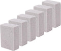 WALFRONT 6PCS Pool Pumice Stone for, PVC Material Scouring Sticks for Toilet Bowl Bathtub Shower Tile, Hard Water Remover for Kitchen Sink Swimming Pool Grates (M)
