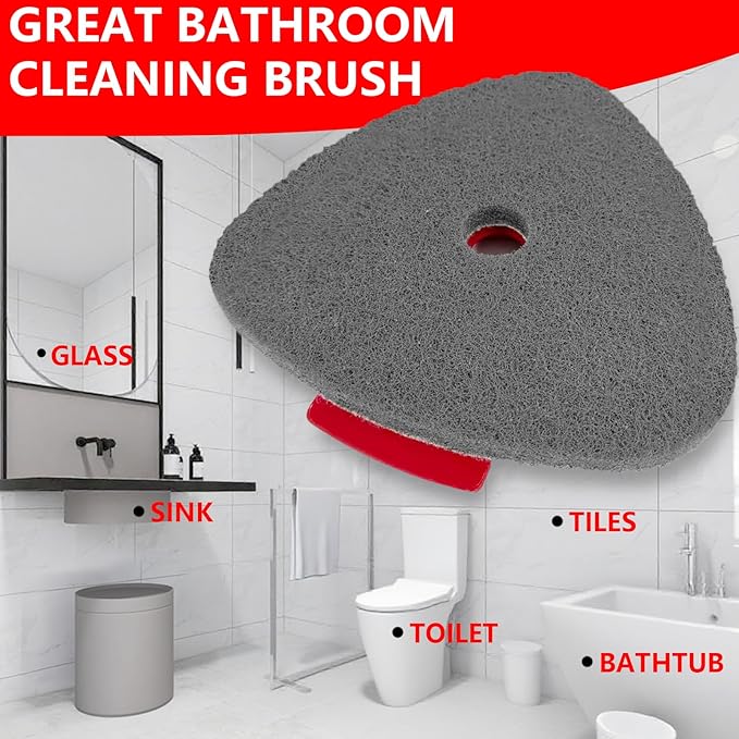 7 Pack Spin Mop Replace Head for O Cedar EasyWring 1 Tank, Includes 4 Microfiber Mop Replacement Refill, 2 Prone to Foaming Scrubber Sponge Brushes & 1 Connector for Kitchen, Bathrooms, Glass