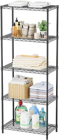 SINGAYE Shelf Closet Wire Shelving：Adjustable Metal Unit for Laundry Room Organization Bathroom Kitchen Home Storage Small Pantry Rack Shelves