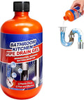 Pipeline Dredging Agent, Pipe Dredge Drain Cleaner, Drain Opener Cleaner for Shower or Sink Drains, Professional Strength Pipe Build Up Remover (500mL)