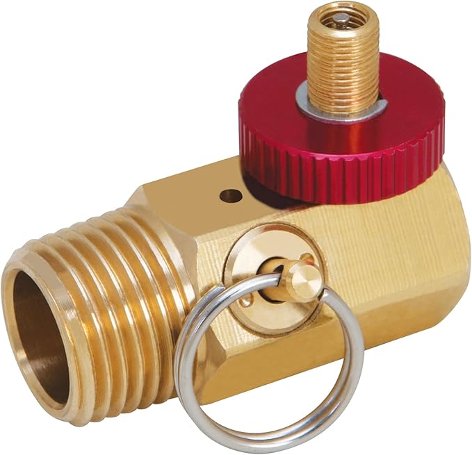 Performance Tool W10056 Air Tank Manifold With Fill Port , Ball Valve, & Relief Bypass , Gold