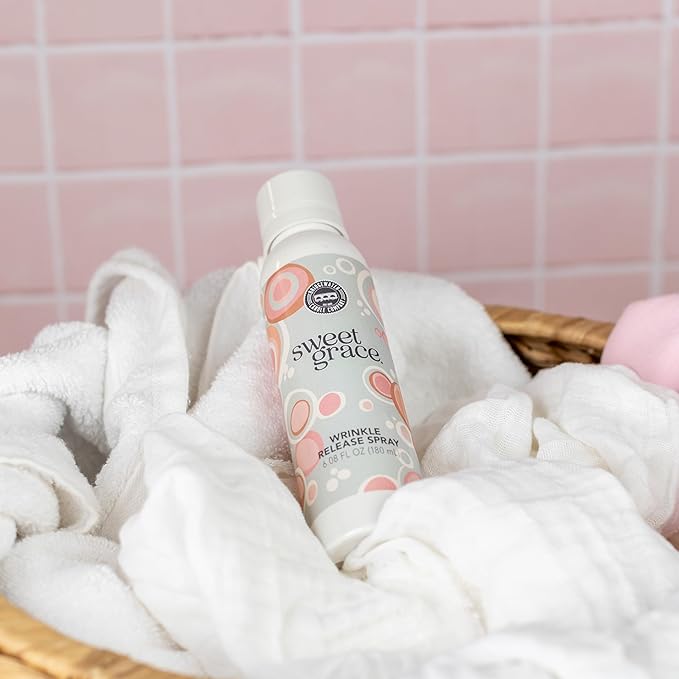 Bridgewater Candle Sweet Grace Collection Wrinkle Release Spray and Rewash Fabric Refresher-Sweet Grace