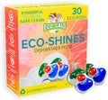 Eco-Gals Eco-Shines Dishwasher Detergent Pods With 3 in 1 Power of Liquid, Powder, and Gel for Brighter Cleaner Dishes