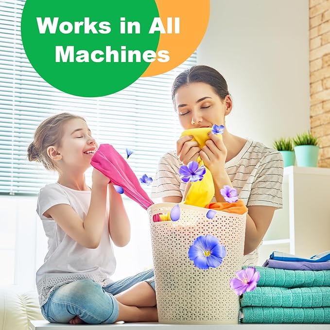 Laundry Detergent Sheets Fresh Scent 120 Loads No Plastic Jug, Travel Laundry Soap Detergent 60 Sheets