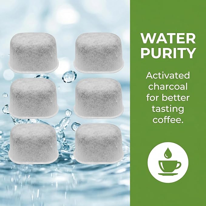 6-Month Maintenance Kit for Keurig: 2 Descalers + 4 Filters + 8 Cleaning Pods, Compatible with Keurig Classic/1.0/2.0 K-Cup Coffee Makers