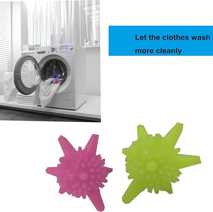 15 Pieces Washing Machine Ball, Reusable Non-tangled Environmentally Friendly Laundry Ball, Non-tangled Laundry Ball for Washing Machine