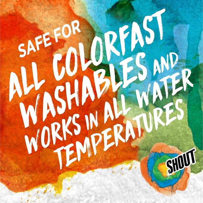 Shout Color Catchers for Laundry, Allow Mixed Washes, Prevents Color Runs and Maintains Original Clothing, 72 Count