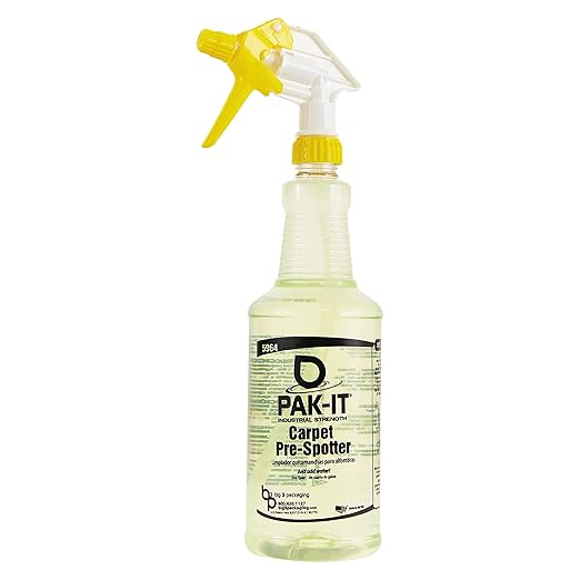 PAK-IT 596420003400 Carpet Pre-Spotter, Citrus Scent, 100 PAK-ITs/Tub