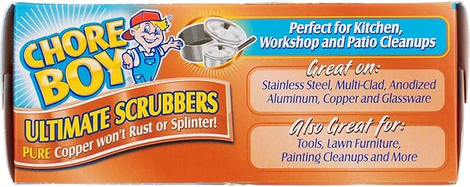 Chore Boy Copper Scouring Pad - 2 ct - 2 pk