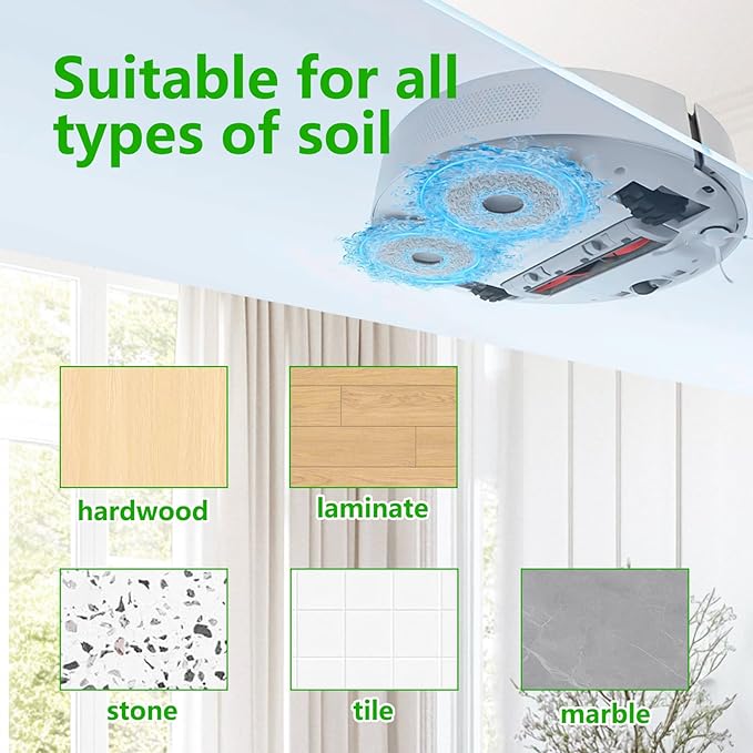 1000 ml Floor Vacuum Cleaner Detergent Refill for Dreame Cleaning Solution,Compatible with Dreame X Series and L Series Robot Vacuum and Mop.