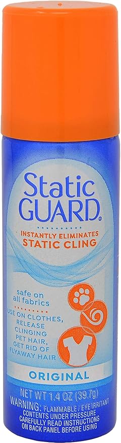 Static Guard Bonus Pack Spray 12.4 oz (2 Pack of 5.5 oz & 1 Pack of 1.4 oz)