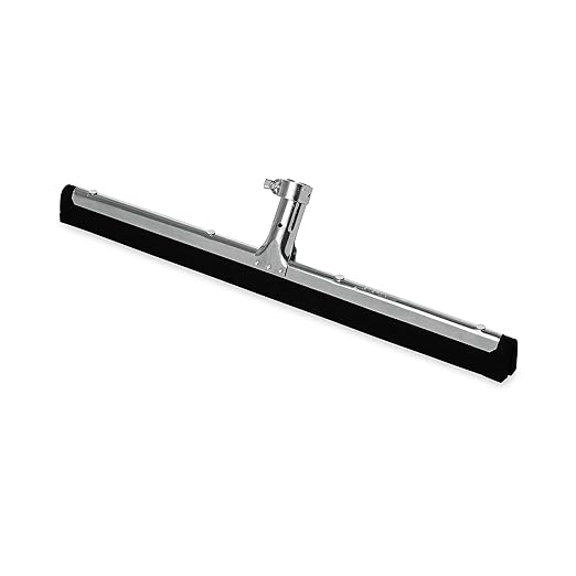 Rubbermaid Commercial Standard Floor Squeegee, 18-inch Dual Moss, Black, FG9C2600BLA